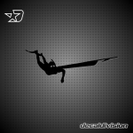 Spear Fisherman Sticker Spear Fisherman Sticker